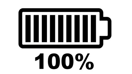 a-battery-icon-with-a-full-charge-repres_OILicvTLRAS3NA battery icon with a full charge, represented by the maximum number of filled bars. ucOrkIQOA_UX7_HbzBSmCpiIECHfHZOw