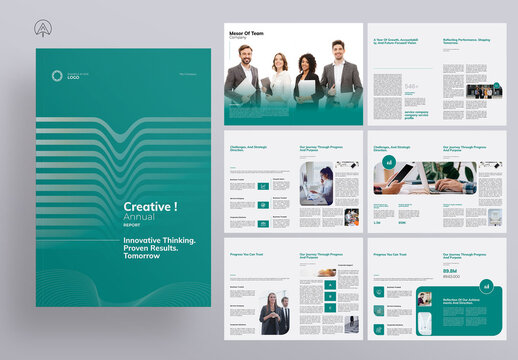 Creative Annual Report Brochure Template