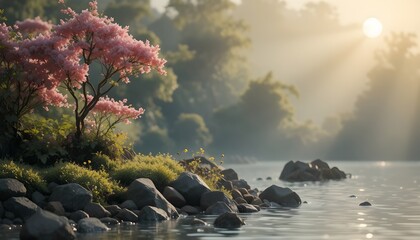 Soft Natural Background With Gentle, Calming Tones And Subtle Organic Textures