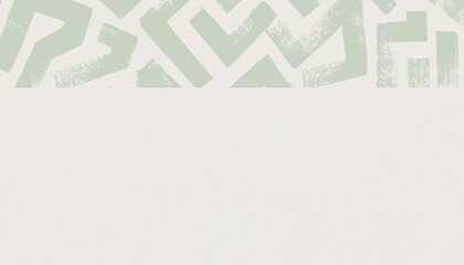 Background with banner in veiled vista color, Cloud dancer color, abstract modern design, paper, wall texture, copy space for text