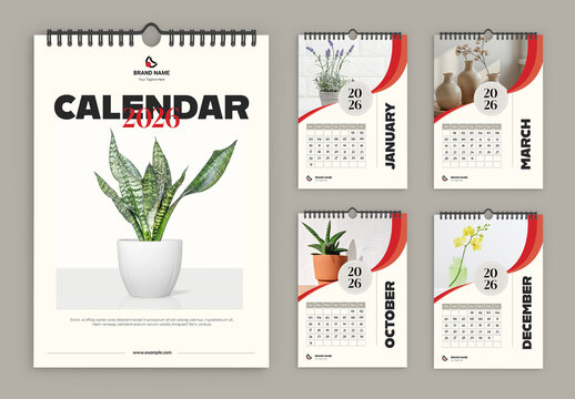 Calendar Design Template