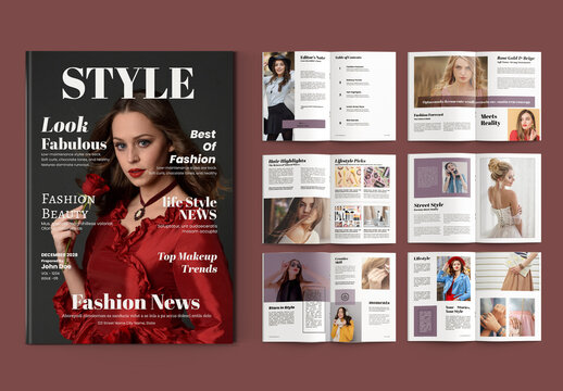 Fashion Magazine Template