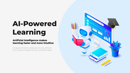 AI Learning Infographic Diagram for Education and Knowledge Technology