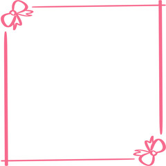 Obraz premium Ribbon 리본그림 