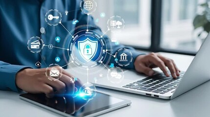 Protecting Digital Data on Laptop and Smartphone in Modern Office Environment