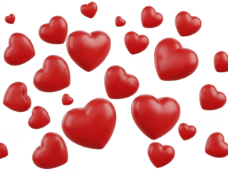 valentine hearts background