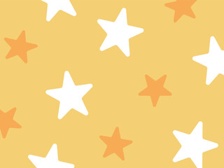 かわいいポップなスター模様背景