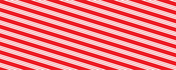 Candy Cane Stripes Seamless Pattern - Diagonal candy cane stripes repeating pattern design.eps10