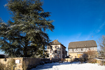 Homberg Ohm im Winter 