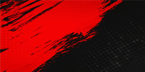 Grungy red abstract background with a dark textured pattern of vintage paint and old blood on a dirty wall design