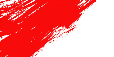 Red paint splashes and blood splatter create a grunge watercolor background with ink drops and brush spots on a textured red art wallpaper design