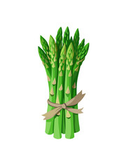 bunch of asparagus