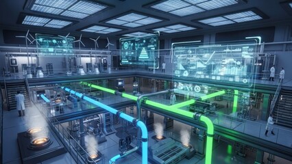 modern building in the night