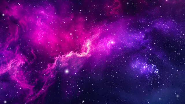 beautiful star glow fields flying in galaxy space star burst light. beautiful nebula in space 4k
The Small Magellanic Cloud Galaxy exploration on deep space. 
 