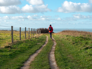 Active Walking by the Sea &ndash; Healthy Lifestyle