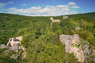 Obraz premium Dvigrad, Croatia