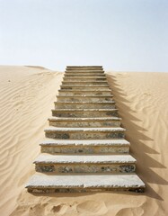 Stairs from Sand to Sky