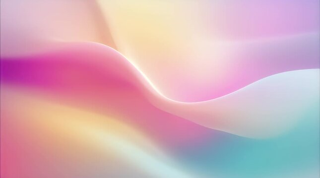 Calm abstract motion design smooth gradient background animation modern digital texture flow loop