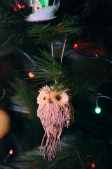 Christmas tree decoration winter event