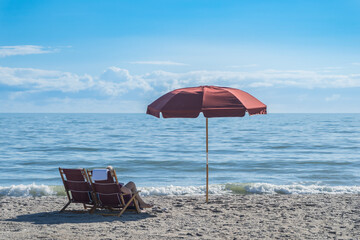 Beach life in Florida