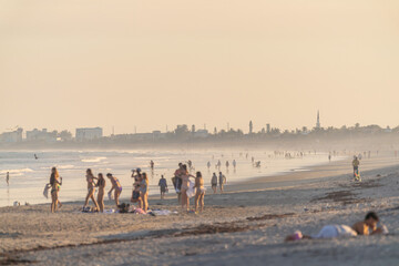 Beach life in Florida