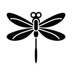 Cartoon Dragonfly Vector Illustration