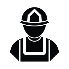 Construction Laborer Vector Illustration