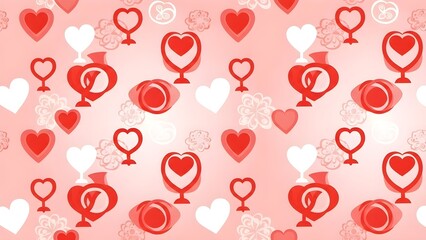 Valentine pattern design
