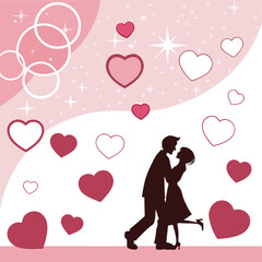 valentine day various heart shapes creating a dreamy romantic atmosphere