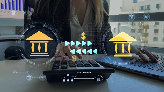 Secure bank transfers and financial transactions with data protection, encryption, and privacy for safe online and international payments.	