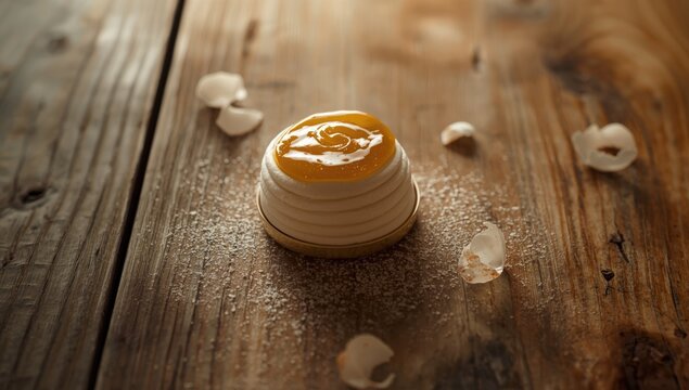 Latin American meringue dessert known as suspiro, highlighting its airy structure and preparation process