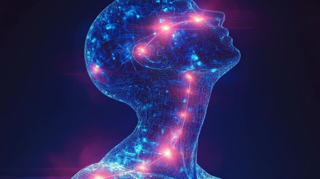 selective focus carotid artery pulse animation