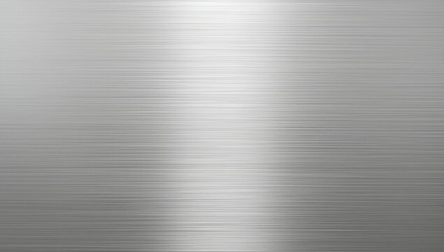 Macro shot of aluminum metal with fine brushed finish highlighting surface quality for manufacturing displays