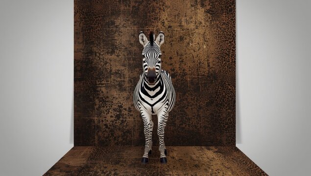 Zebra, tiger, and leopard skin patterns in a textile-style background, suitable for fashion or art projects, Earth Day