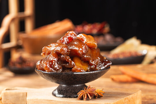 A plate of delicious beef tendon