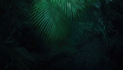 Dark leaf pattern background, used for editorial header and UI backdrop, highlighting organic motifs