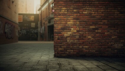 Weathered brick surface used as a textured backdrop for editorial headers and graphic elements