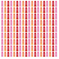 blush sticks pattern