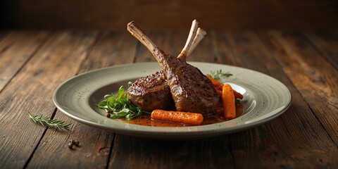 Lamb accompanied by a tangy sweet-sour sauce, highlighting culinary flavor profile, World Food Day