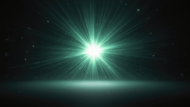 Bright flash of light with starburst pattern, ideal for creative design and visual enhancement projects