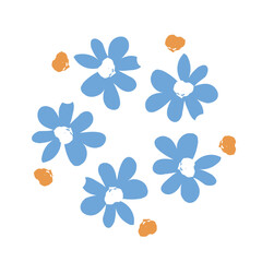 abstract floral background