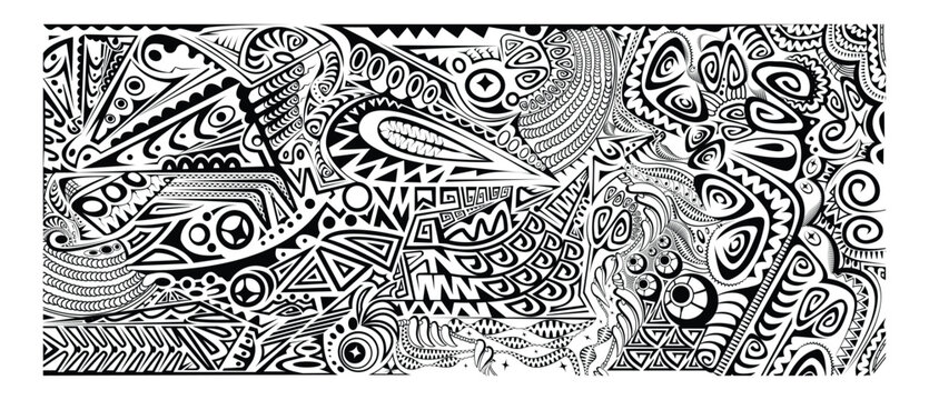 Papua New Guinea Tribal Design
