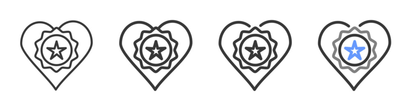 The Ultimate quality Styles with Variations Line of icon set vector illustration