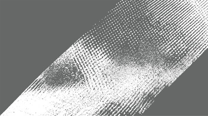 Diagonal abstract monochrome background with a textured, speckled area transitioning into a smooth gray field, creating a sense of layered depth