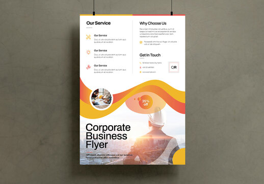 Corporate Business Flyer Template