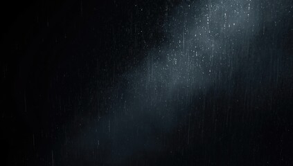 Dark overlay with rain and fog textures, ideal for creating atmospheric visual effects