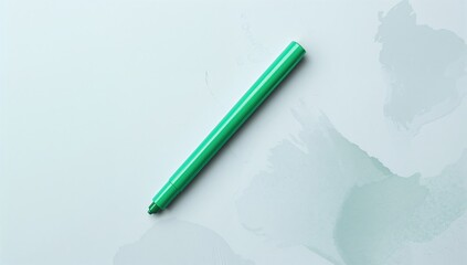 Children's art supplies with a marker for classroom projects, emphasizing creative expression