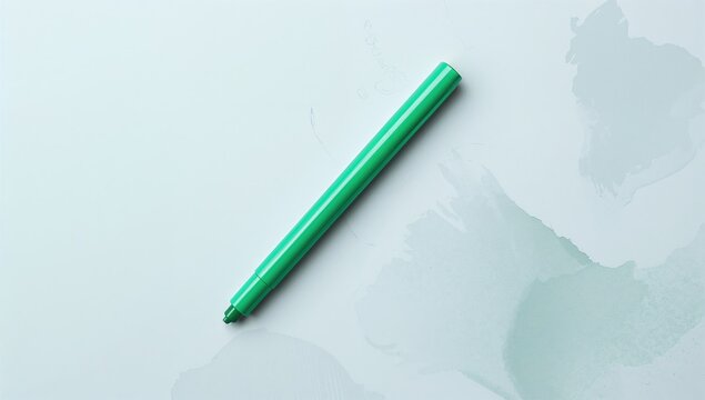 Children's art supplies with a marker for classroom projects, emphasizing creative expression - Powered by Adobe