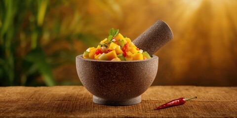 Close-up of traditional mortar used in masonry work, durability