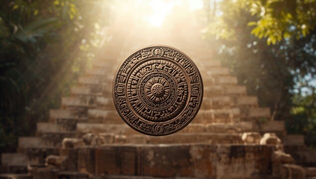Maya tribe decorative artifact, emphasizing indigenous design and craftsmanship